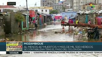 Mozambique: 417 murieron tras el paso del ciclón "Idai"