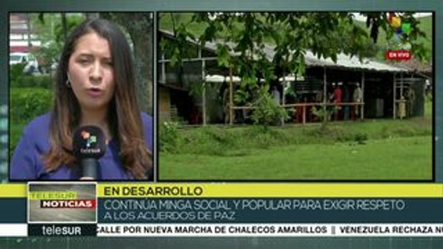 Movimientos sociales de Colombia convocan a la Minga por la Vida