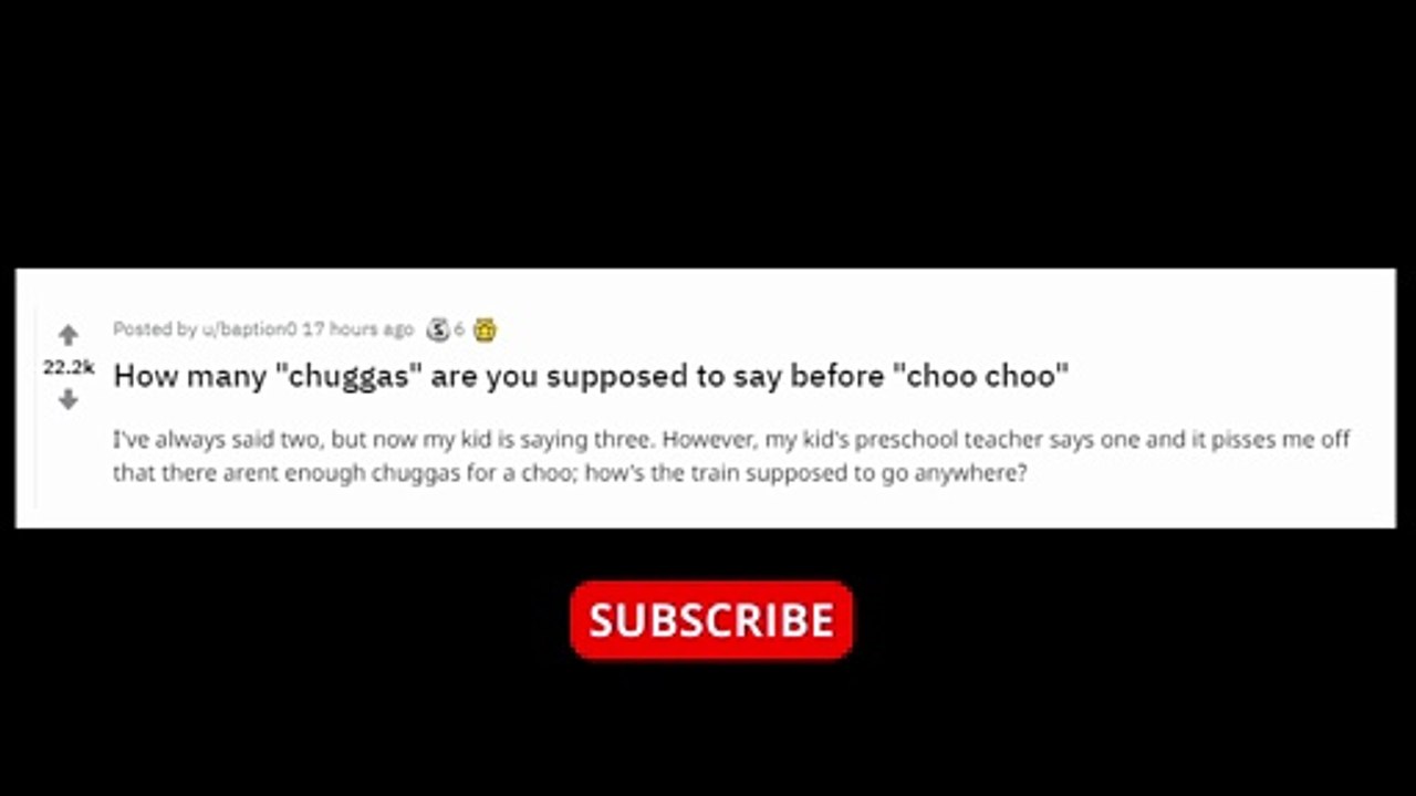 r/TooAfraidToAsk...Chuggas in choochoo