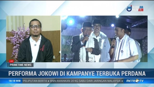 Kampanye Akbar Perdana Jokowi-KH Ma'ruf Amin