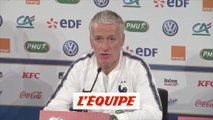 Deschamps «Rien de vu particulier par rapport à Kylian» - Foot - Euro (Q) - Bleus