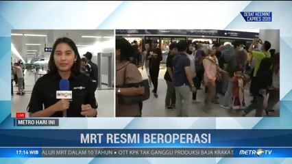 MRT Jakarta Gratis hingga 31 Maret