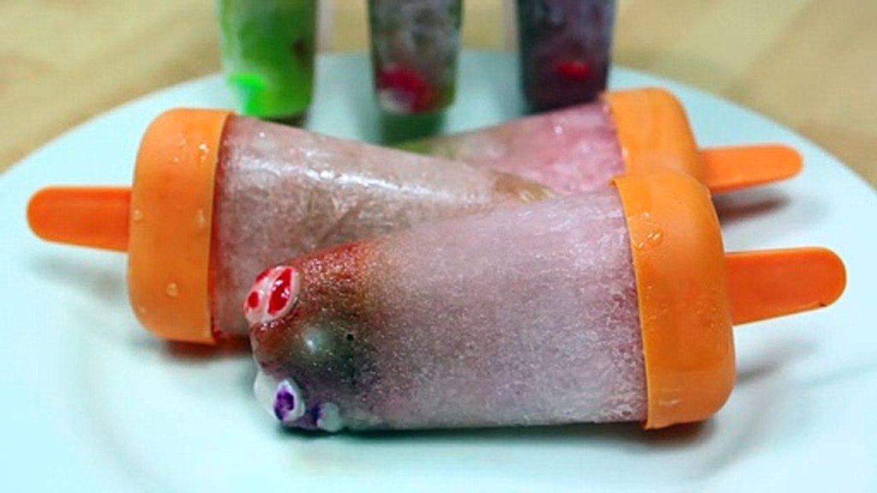 Recette de glaces aux skittles et sprite | summer recipe: skittle & sprite popsicles