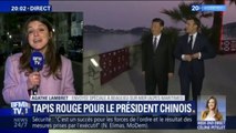 Emmanuel Macron reçoit le président chinois Xi Jinping à Beaulieu-sur-Mer, dans les Apes-Maritimes