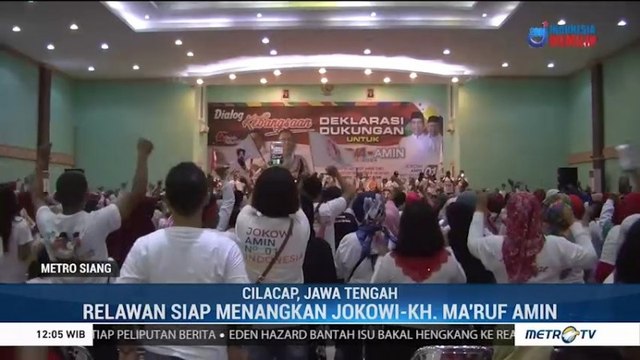 Relawan di Cilacap Siap Menangkan Jokowi-Ma'ruf