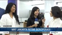 Anggun dan Andien Bangga Jakarta Punya MRT