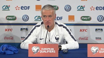 Groupe H - Deschamps : ''Les Bleus, un privilège''