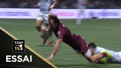 TOP 14 - Essai Yann LESGOURGUES (UBB) - Racing 92 - Bordeaux-Bègles - J20 - Saison 2018/2019