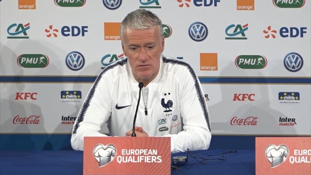 Groupe H - Deschamps ''pas inquiet'' pour Coman