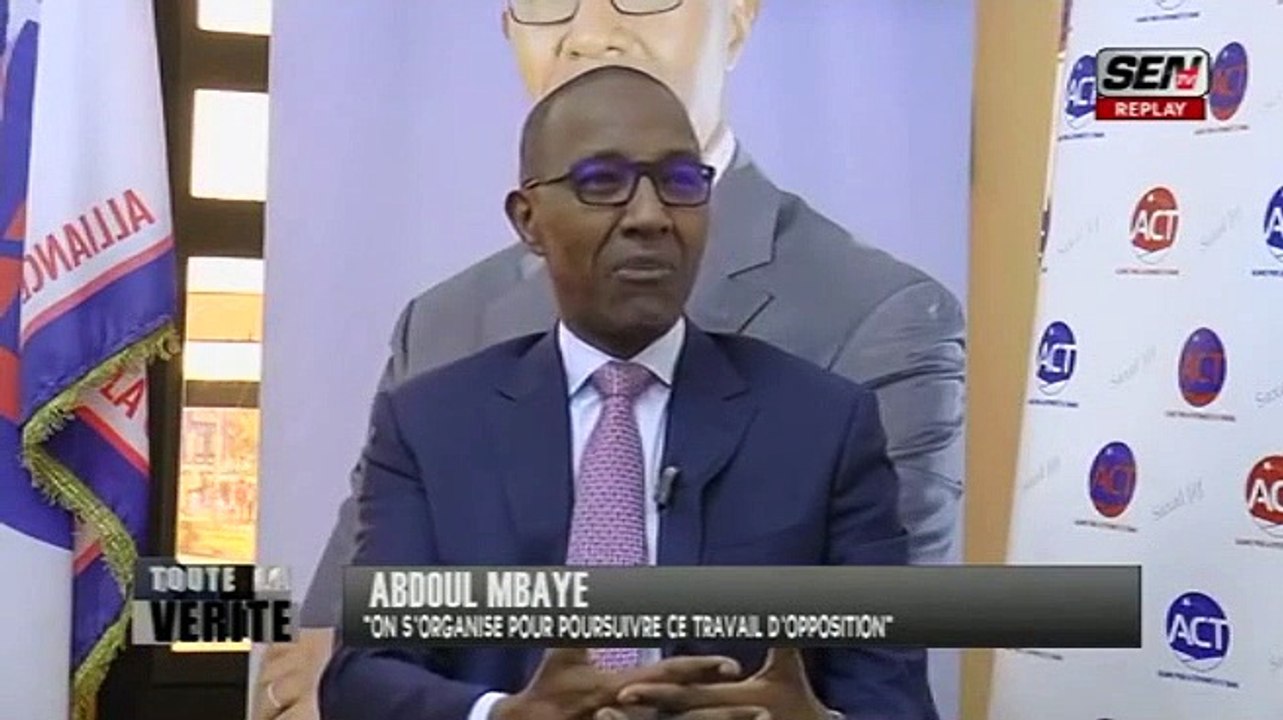 Toute la vérité avec Abdoul Mbaye
