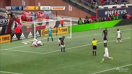 New England Revolution 0 - 1 Cincinnati Kekuta Manneh Goal 24.03.2019  USA:  MLS