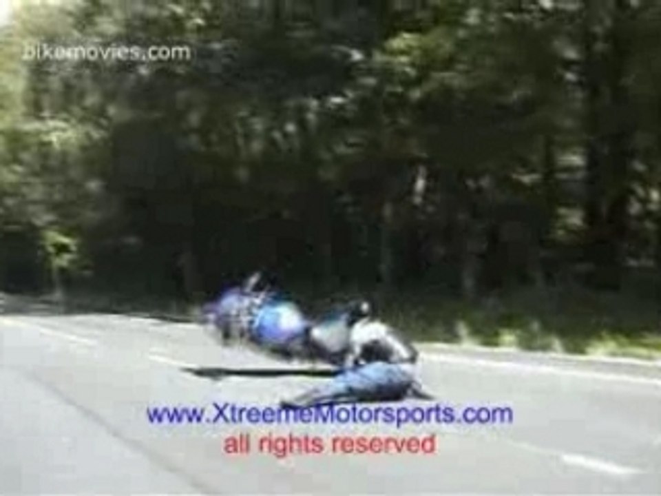 Bikes - Accident - Yamaha r1 endo crash