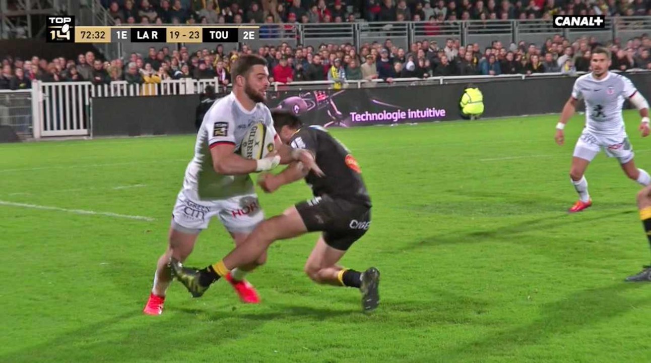 Le jeune U20 Lucas Tauzin en grande forme face au Stade Rochelais