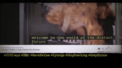 Save Fatima Stop Poaching Grey Rhinos Cyborgs2