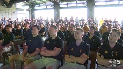 ASU coach Greg Powers talks about getting to the NCAA hockey tournament - ABC15 Sports