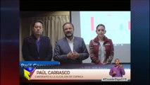 Candidato Paúl Carrasco reconoce su derrota a la alcaldía de Cuenca