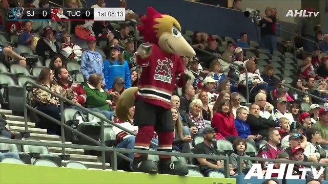 San Jose Barracuda (1) @ Tucson Roadrunners (2)