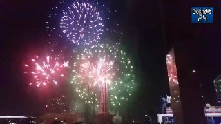 Pakistan Celebration 23 Mar 2019 | Fire works at Minar e Pakistan | Pakistan Day 2019