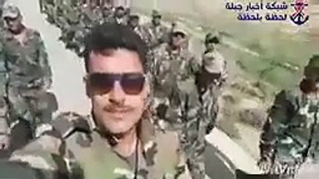 ضابط يُجبر عناصر ميليشيا أسد ترديد آه يا حنان ! (فيديو)