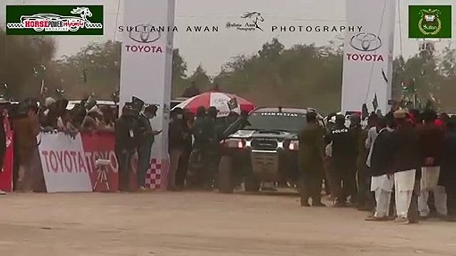 Sahibzada Sultan Toyota Tacoma FlagOff Cholistan500 OffRoad 2018