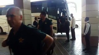 Team Pakistan's arrival at Hotel in Dubai for Asia Cup 2018