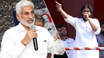 Ap Assembly Election 2019 : విజయసాయి రెడ్డీ! తాట తీసి కూర్చోబెడతా: పవన్ | Oneindia Telugu