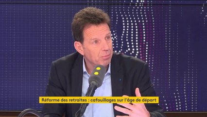 Réforme des retraites : "Il faut que celui qui a travaillé derrière un bureau travaille plus longtemps pour financer la retraite de celui qui part plus tôt" affirme Geoffroy Roux de Bézieux,président du Medef