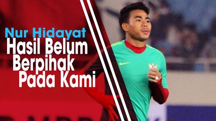 Download Video: Timnas U-23 Indonesia Telan Kekalahan di Menit Akhir, Nur Hidayat Sebut Timnya Belum Beruntung