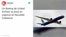 Un Boeing de United Airlines se pose en urgence en Nouvelle-Calédonie