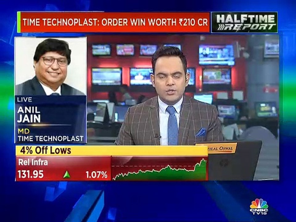 Anil Jain of Time Technoplast on PV pipes order