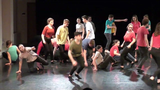 Restitution d'un projet expérimental de danse