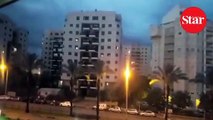 İsrail’in başkenti Tel Aviv’in kuzeyine roket düştü