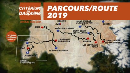 Descargar video: Parcours / Route : Critérium du Dauphiné 2019