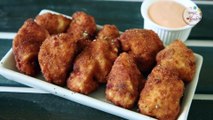 Chicken Nuggets In Marathi - चिकन नग्गेट Recipe - Chicken Snacks - Homemade Chicken Nuggets - Smita
