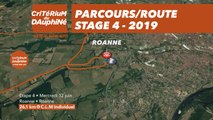 Parcours /Route - Étape 4/Stage 4 : Critérium du Dauphiné 2019