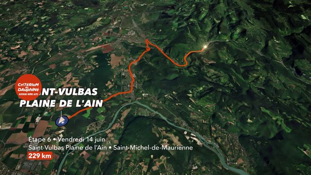 Parcours /Route - Étape 6/Stage 6 : Critérium du Dauphiné 2019