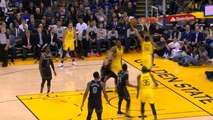 Livingston sends Griffin tumbling with big one-handed slam