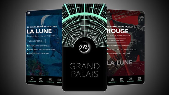 Téléchargez gratuitement la nouvelle appli du Grand-Palais !