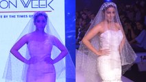Srishty Rode walks the ramp at Bombay Times Fashion Week 2019 | FilmiBeat