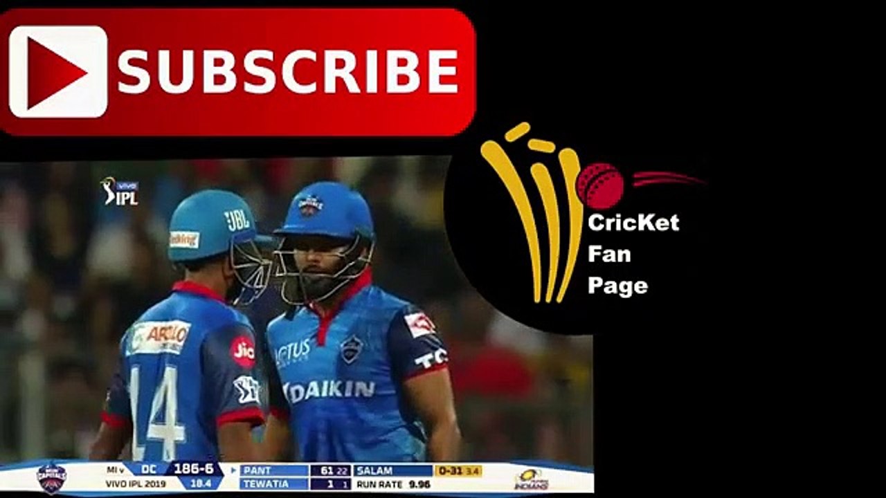 IPL 2019 | Mumbai Indians vs Delhi Capitals | Capitals Vs Indians | Highlight