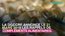 Rappels de compléments alimentaires potentiellement dangereux