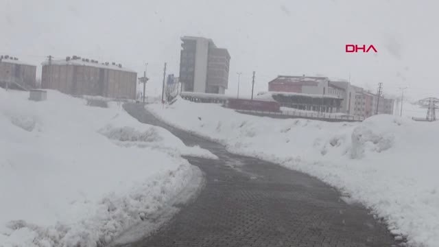 Bitlis'te 99 Köy Yolu Ulaşıma Kapandı