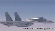 Two Russian Sukhoi Su-27 Jets Twice Scrambled To Intercept US B-52H Bomber