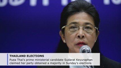 Anti-junta party announces victory in Thailand election
