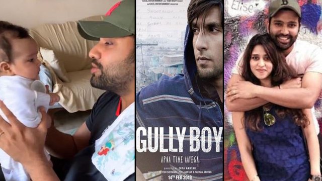 Rohit Sharma Entertains Daughter By Rapping A 'Gully Boy' Song | Oneindia Telugu