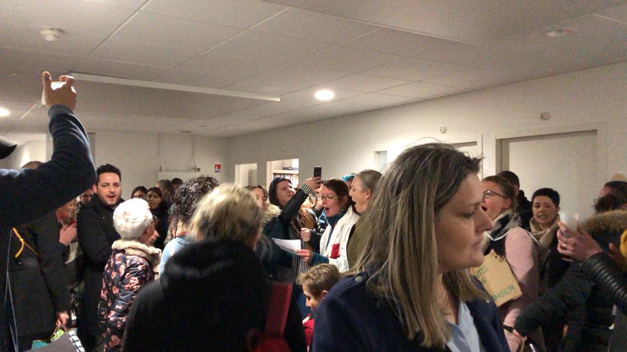 Grève à la clinique