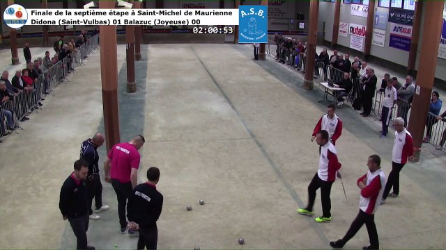 Finale, huitième étape du Super 16 masculin, Saint-Michel de Maurienne 2019