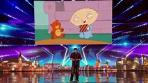 Peter Griffin, Elmo & More Sing Wrecking Ball On Britain's Got Talent