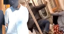 78 Yaşındaki Kadının, Metroda Tekme Tokat Saldırıya Uğradığı Anlar Sosyal Medyayı Ayağa Kaldırdı
