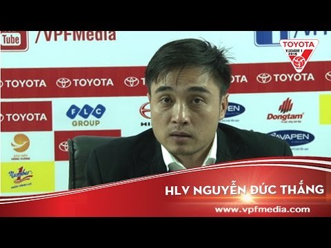 HỌP BÁO SAU TRẬN: S.KHÁNH HÒA BVN VS SÀI GÒN - V.LEAGUE 2016